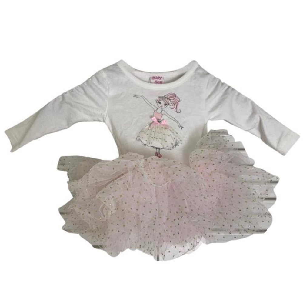 Baby 6-9 Mos Baby Beri Ballerina Short Tutu dress